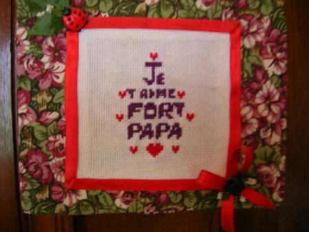 cadre pour la f�te des papas